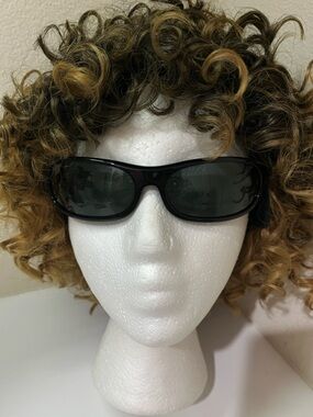 Prada Black Oval Sunglasses